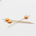 Decorative Fruit Skewers Bamboo Bar Cocktail Wooden Party Picks